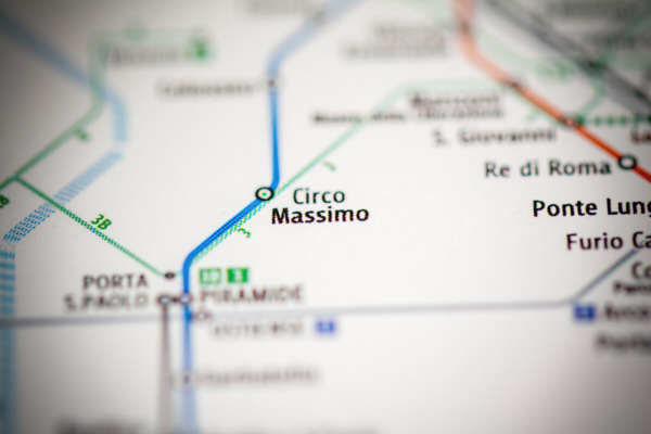 Plan du métro Circo Massimo à Rome